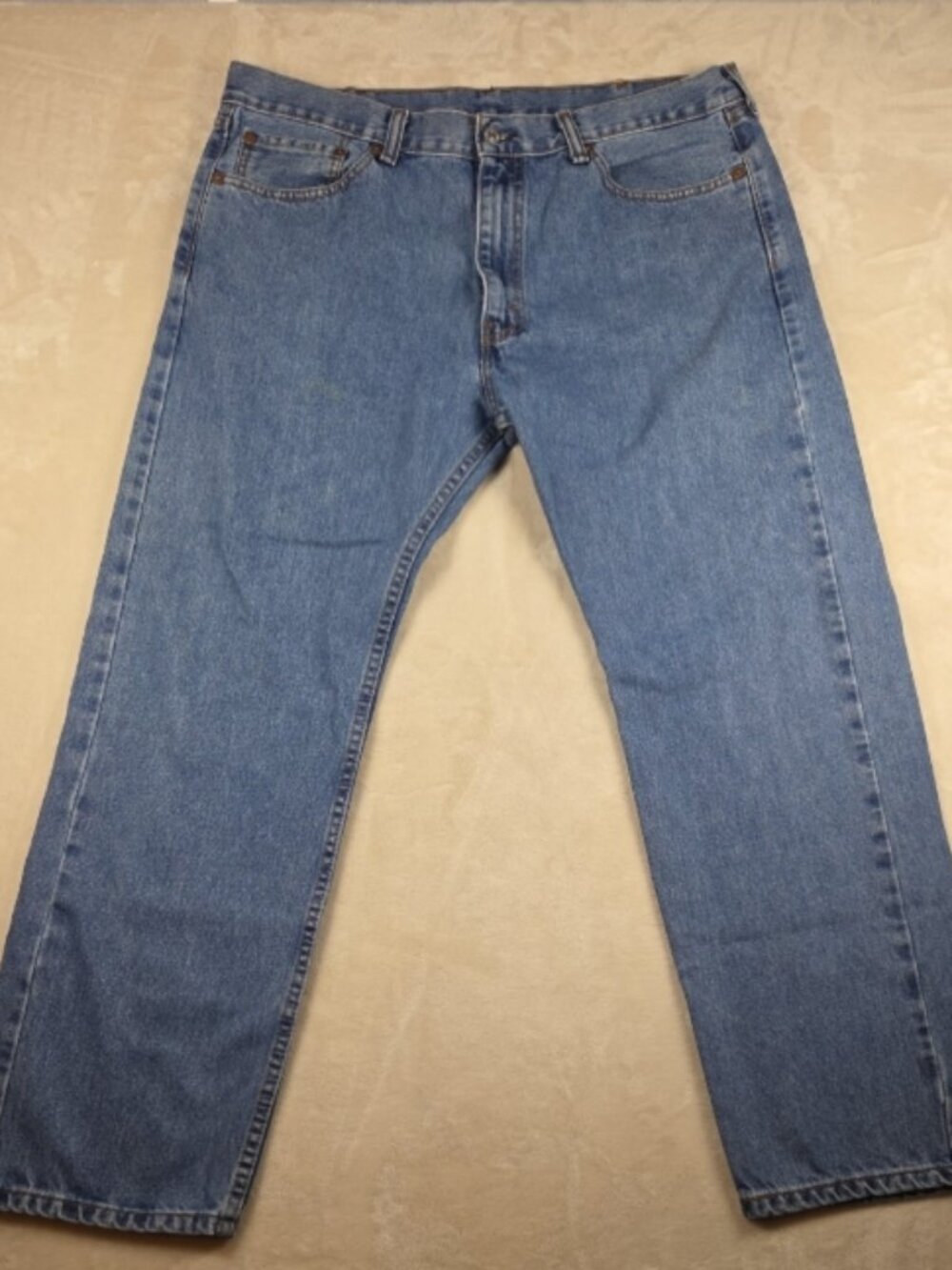 Levi’s 505 Regular Fit Straight Leg Jeans – Light Wash – Men’s W38 L30